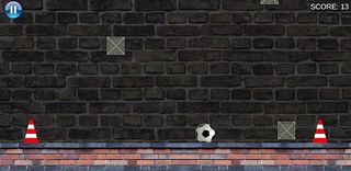 soccer ball roll - Screenshot 1