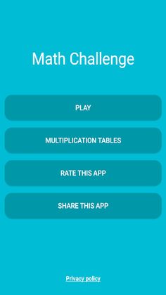 Math Challenge Quiz - Screenshot 1