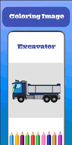 Trucks Coloring Book - Screenshot 3