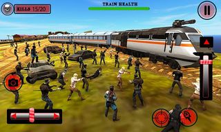 US Army Train Zombie Shooting - Screenshot 3