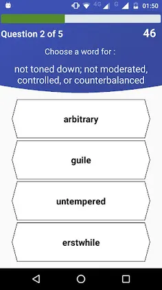 GRE Word Game - English Vocabu - Screenshot 2