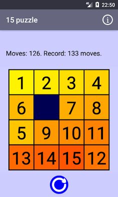 15 puzzle - Screenshot 2