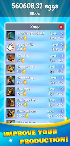Egg Clicker - Idle Tap Tycoon - Screenshot 2