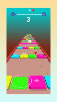 Jump Ball by Color - Screenshot 3