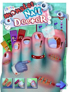 Crazy Monster Toe Nail Doctor - Screenshot 2
