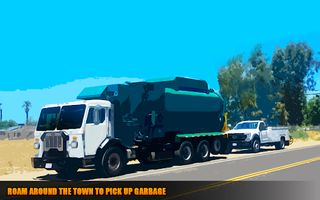 Garbage Truck Game Trash Truck - Screenshot 1
