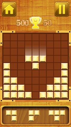 Wood Block Puzzle-wood style b - Screenshot 1