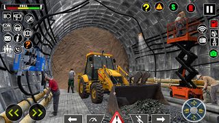 Uphill Tunnel JCB Construction - Screenshot 2