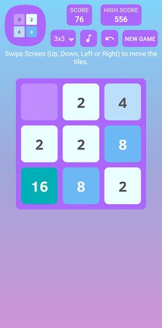 Puzzle 2048 - Screenshot 2
