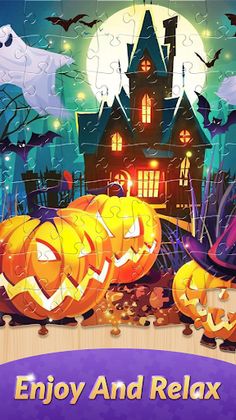 JigsawCraft: Halloween Puzzles - Screenshot 1