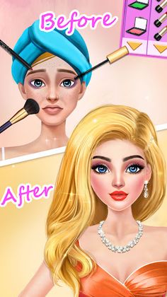 Makeup, Dress Up Fashion Games - Screenshot 1
