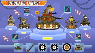 Dino Tanks Offroad Battle Game - Screenshot 3