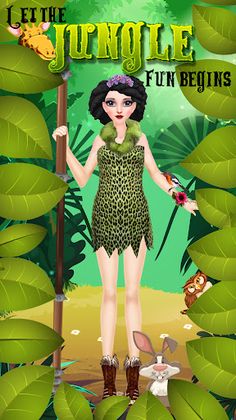 Jungle Chic: Dress-up & Makeup - Screenshot 1