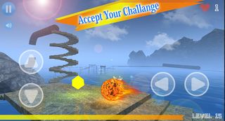 Fire Ball Balance 3D - Screenshot 2
