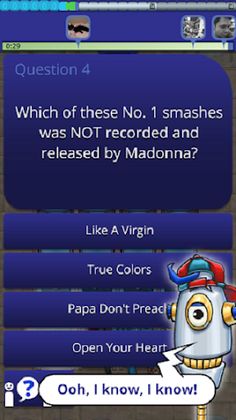 QuizTix: Pop Music Quiz - Screenshot 1