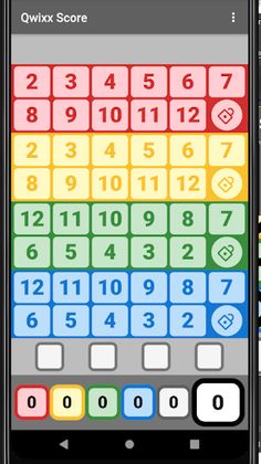 Qwixx Score - Screenshot 1