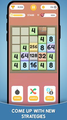 PowerUp 2048 - Screenshot 4