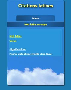 Citations Latines par Einstein - Screenshot 4
