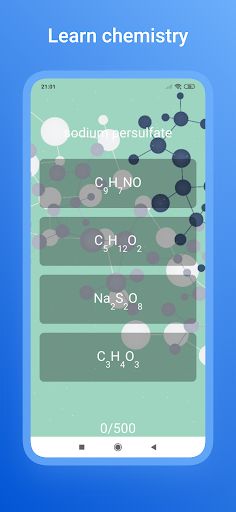 Chemical Formula Quiz - Screenshot 4