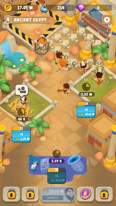 Idle Ages : Merge & Mine - Screenshot 1