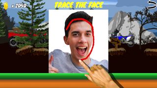 Motorcycle Face Race - Screenshot 2