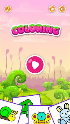 Anime Coloring Book for Kids - Screenshot 1