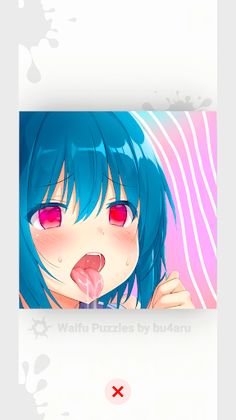 Anime Girls: Jigsaw Puzzles 18 - Screenshot 1