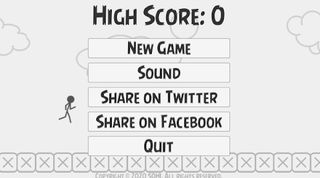 Stickman Run - Screenshot 1