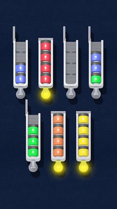 Battery Sort 3D - Screenshot 4
