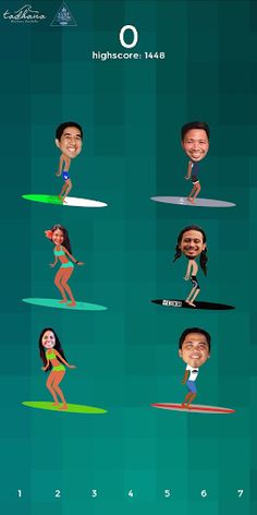 Liwa Surf Dodge - Screenshot 1