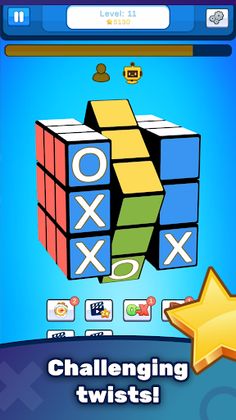 tic tac toe - Cube Challenge - Screenshot 1