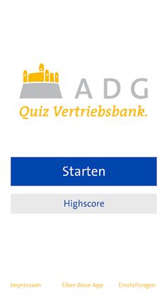 ADG Quiz Vertriebsbank - Screenshot 1