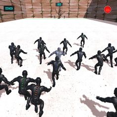 Robot Shooting Survival - Screenshot 1