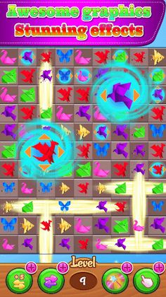 Origami Paper Art game no WiFi - Screenshot 3