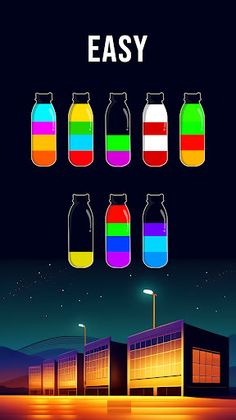 Sort Water Color Puzzle Games - Screenshot 1