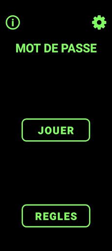 Mot de passe - Screenshot 1