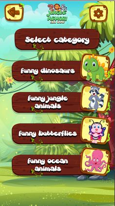 animals kid matching games - Screenshot 1