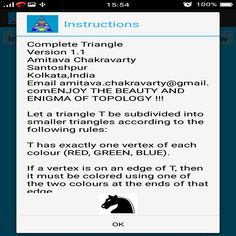 Complete Triangle Problem - Screenshot 2