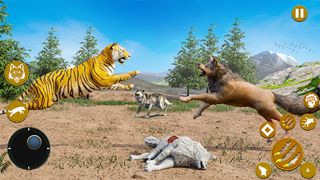 Wolf Game: Animal Family Life - Screenshot 1