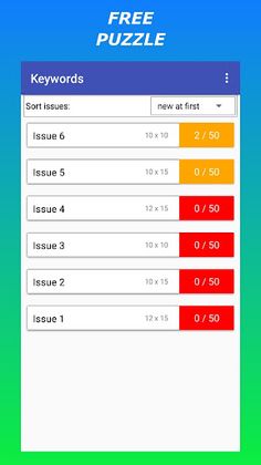 Keywords — Codeword Puzzle - Screenshot 1