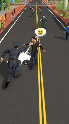 Slap City Cop Run Escape Game - Screenshot 4