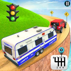 Offroad Camper Van Driving Sim - Screenshot 4