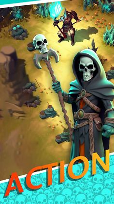 Necromancer Hero: Skeletons 3D - Screenshot 1
