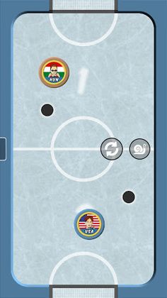 Dumb Air Hockey Championship - Screenshot 1