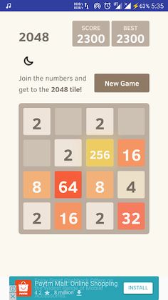 2048 V2 - Screenshot 2