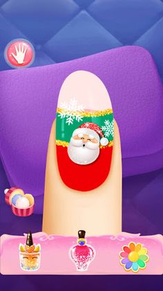 Christmas Nail Art Salon - Screenshot 1