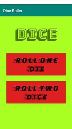 Dice Simulator Premium - Screenshot 1