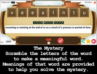 Unscramble Words Pro - Word Ga - Screenshot 1