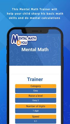 Mental math 4 you - Screenshot 1
