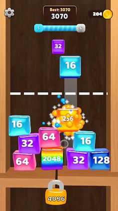 Jelly Cubes 2048: Logic Puzzle - Screenshot 3